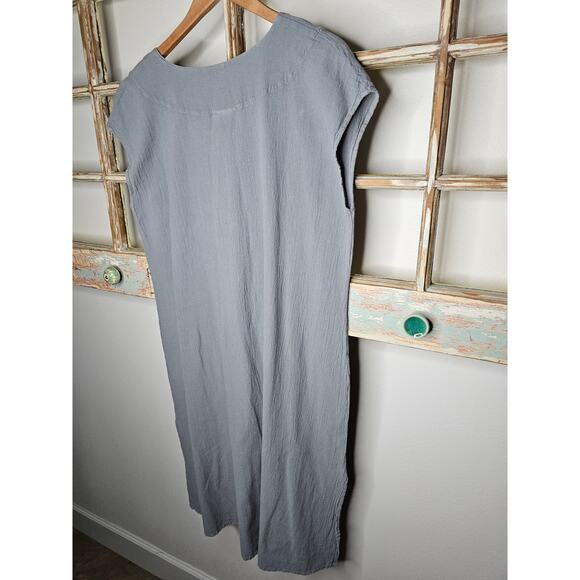 Cotton Ways Grey Sleeveless Dress ladies size 2 / Large/ Xlarge - Picture 10 of 10